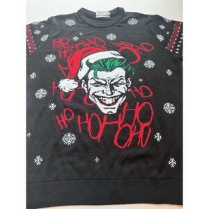 The Joker Ugly Christmas Sweater Xl Mens DC Batman